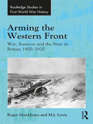 cover image of Arming the Western Front